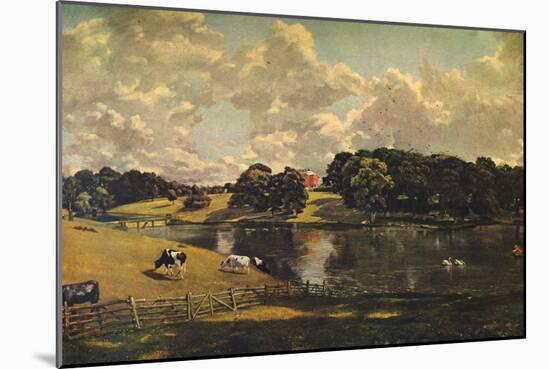 'Wivenhoe Park, Essex', 1816-John Constable-Mounted Giclee Print