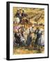 Wives in the Crimean War-C.l. Doughty-Framed Giclee Print