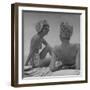 Wives of Men in the Us Army and Navy Relaxing in the Sun-Peter Stackpole-Framed Photographic Print
