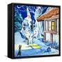 Wizard in the Moonlight-Eduardo Teixeira Coelho-Framed Stretched Canvas