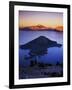 Wizard Island at dusk, Crater Lake National Park, Oregon, USA-Charles Gurche-Framed Photographic Print