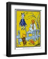 Wizard of Oz, 1900-William Wallace Denslow-Framed Premium Giclee Print