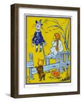 Wizard of Oz, 1900-William Wallace Denslow-Framed Giclee Print