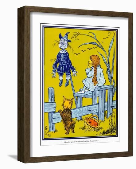 Wizard of Oz, 1900-William Wallace Denslow-Framed Giclee Print