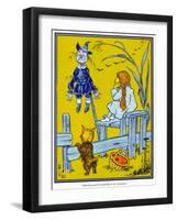 Wizard of Oz, 1900-William Wallace Denslow-Framed Giclee Print