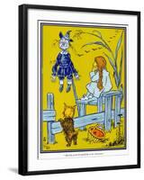 Wizard of Oz, 1900-William Wallace Denslow-Framed Giclee Print