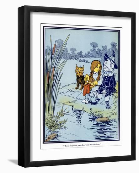 Wizard of Oz, 1900-William Wallace Denslow-Framed Giclee Print