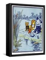 Wizard of Oz, 1900-William Wallace Denslow-Framed Stretched Canvas