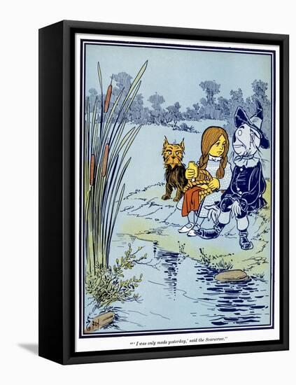 Wizard of Oz, 1900-William Wallace Denslow-Framed Stretched Canvas