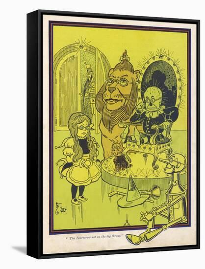 Wizard of Oz, Characters-null-Framed Stretched Canvas