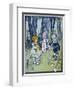 Wizard of Oz: Dorothy Oils the Tin Woodman's Joints-W.w. Denslow-Framed Photographic Print