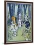 Wizard of Oz: Dorothy Oils the Tin Woodman's Joints-W.w. Denslow-Framed Photographic Print