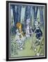 Wizard of Oz: Dorothy Oils the Tin Woodman's Joints-W.w. Denslow-Framed Photographic Print