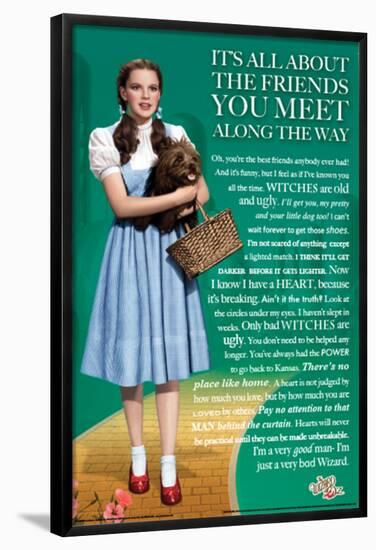 Wizard of Oz Friends-null-Framed Poster