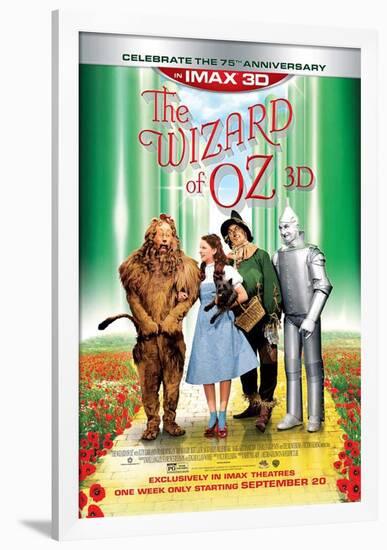 Wizard of Oz IMAX 3D-null-Framed Poster