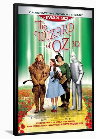 Wizard of Oz IMAX 3D-null-Framed Poster