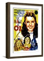 Wizard of Oz, Judy Garland, 1939-null-Framed Photo