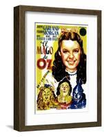 Wizard of Oz, Judy Garland, 1939-null-Framed Photo