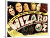 Wizard of Oz, Judy Garland, Frank Morgan, Ray Bolger, Bert Lahr, Jack Haley, 1939-null-Stretched Canvas