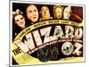 Wizard of Oz, Judy Garland, Frank Morgan, Ray Bolger, Bert Lahr, Jack Haley, 1939-null-Mounted Art Print
