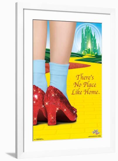 WIZARD OF OZ - NO PLACE LIKE HOME-null-Framed Poster