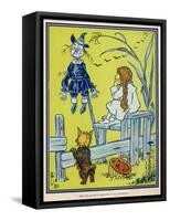 Wizard of Oz, Scarecrow-null-Framed Stretched Canvas