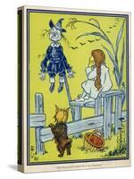 Wizard of Oz, Scarecrow-null-Stretched Canvas