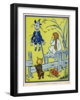 Wizard of Oz, Scarecrow-null-Framed Art Print