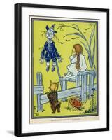 Wizard of Oz, Scarecrow-null-Framed Art Print