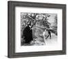 Wizard Of Oz Witch Waiting for Couple in Black and White-Movie Star News-Framed Photo