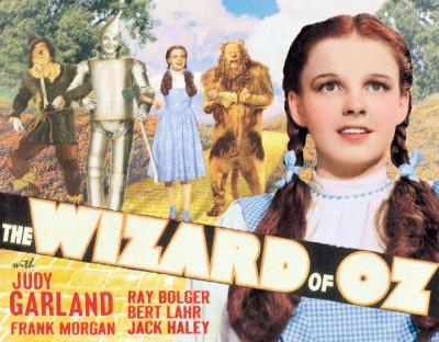 Wizard Of Oz Dorothy metal sign 300mm x 200mm sf