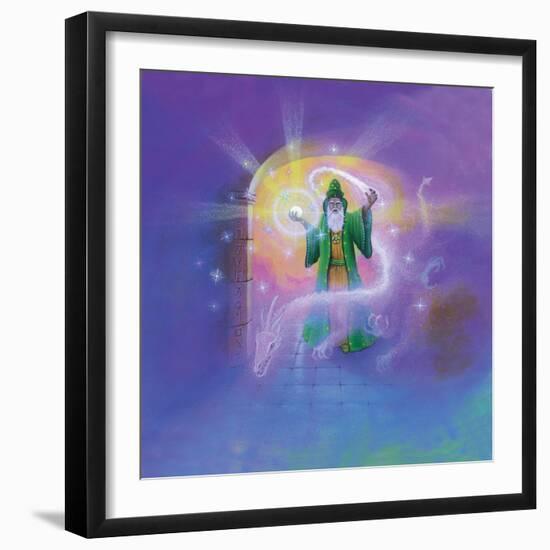 Wizard-Simon Cook-Framed Giclee Print