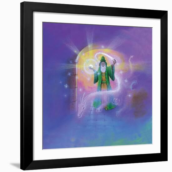 Wizard-Simon Cook-Framed Giclee Print