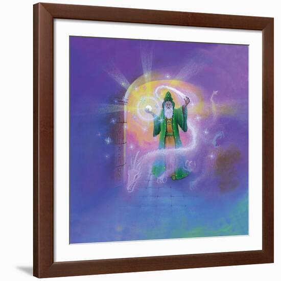 Wizard-Simon Cook-Framed Giclee Print