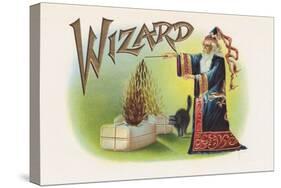 Wizard-Art Of The Cigar-Stretched Canvas