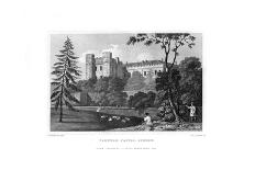 Farnham Castle, Surrey, 1830-WJ Cooke-Framed Stretched Canvas