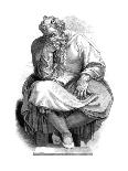 The Prophet Jeremiah, 1844-WJ Linton-Laminated Giclee Print