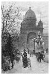 Collins Street East on a Sunday Morning, Melbourne, Victoria, Australia, 1886-WJ Smedley-Framed Stretched Canvas