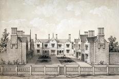 View of the Bookbinders' Provident Asylum, Balls Pond Road, Islington, London, C1845-WL Walton-Giclee Print