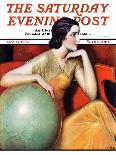 "Exotic Woman," Saturday Evening Post Cover, August 12, 1933-Wladyslaw Benda-Giclee Print