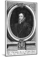 Wm Cecil, Lord Burghley-P Simms-Mounted Art Print