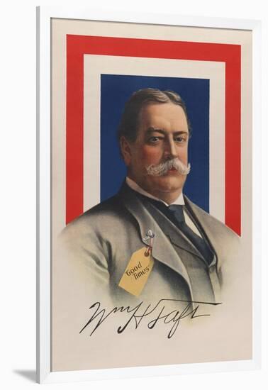 Wm. H. Taft - "Good Times"-Allied Printing Trades Council-Framed Art Print