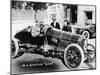 Wo Bentley at the Wheel of His Dfp Car, 1914-null-Mounted Photographic Print