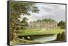 Woburn Abbey, Bedfordshire, Home of the Duke of Bedford, C1880-Benjamin Fawcett-Framed Stretched Canvas