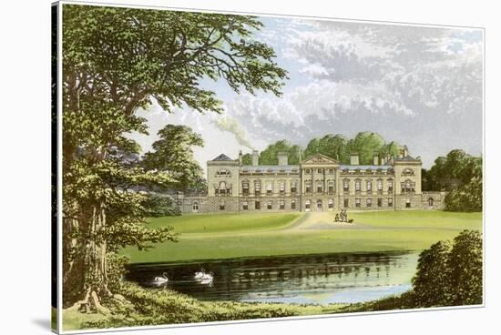 Woburn Abbey, Bedfordshire, Home of the Duke of Bedford, C1880-Benjamin Fawcett-Stretched Canvas