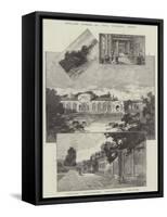 Woburn Abbey-Charles Auguste Loye-Framed Stretched Canvas