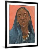 Wodaabe Woman I-Jacob Green-Framed Art Print