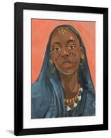 Wodaabe Woman I-Jacob Green-Framed Art Print