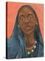 Wodaabe Woman I-Jacob Green-Stretched Canvas