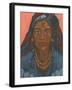 Wodaabe Woman II-Jacob Green-Framed Art Print